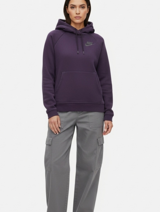 Nike Tops - Nike Women's Dark Purple Pullover Hoodie